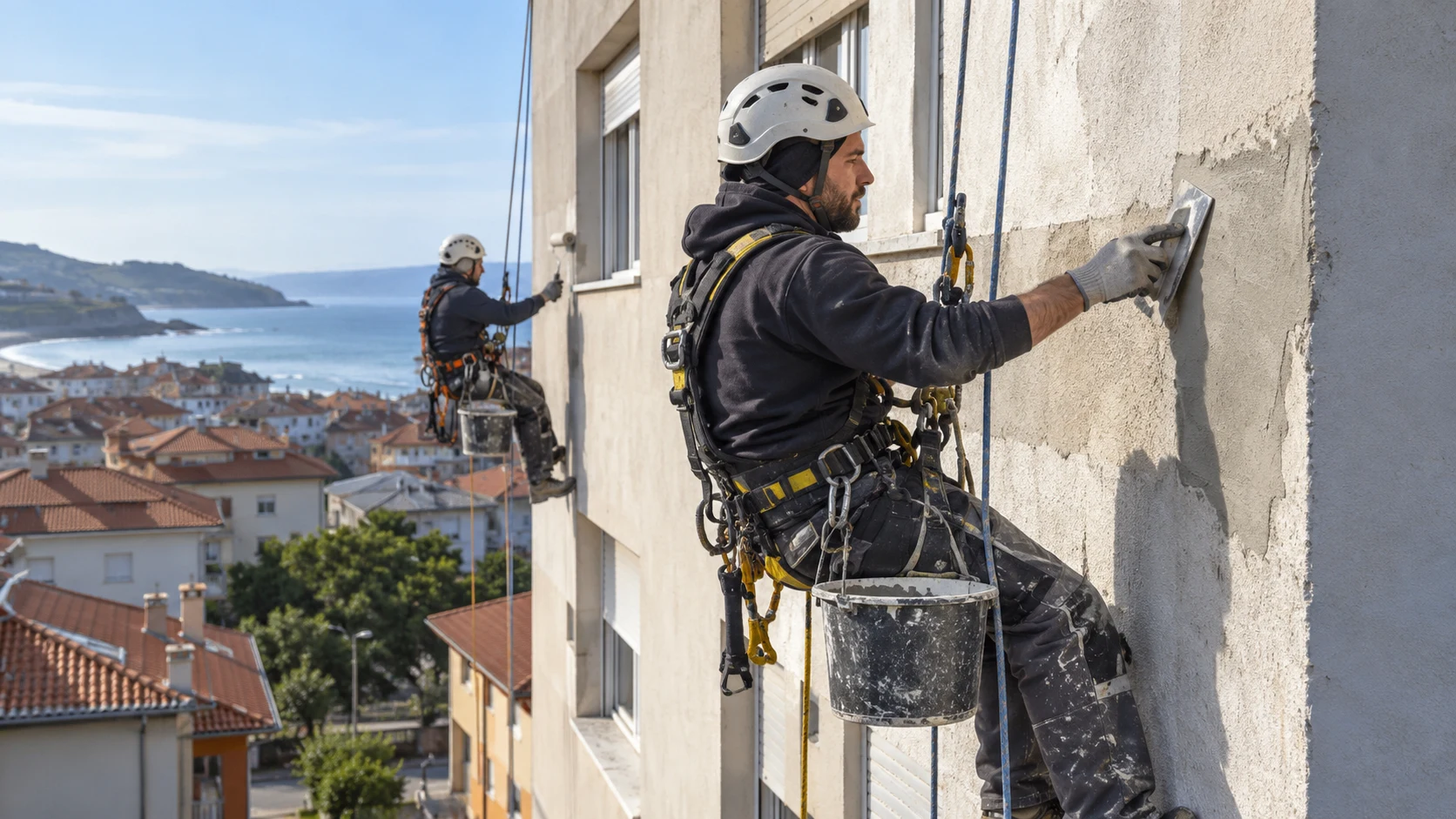 Trabajos verticales en Castrillón