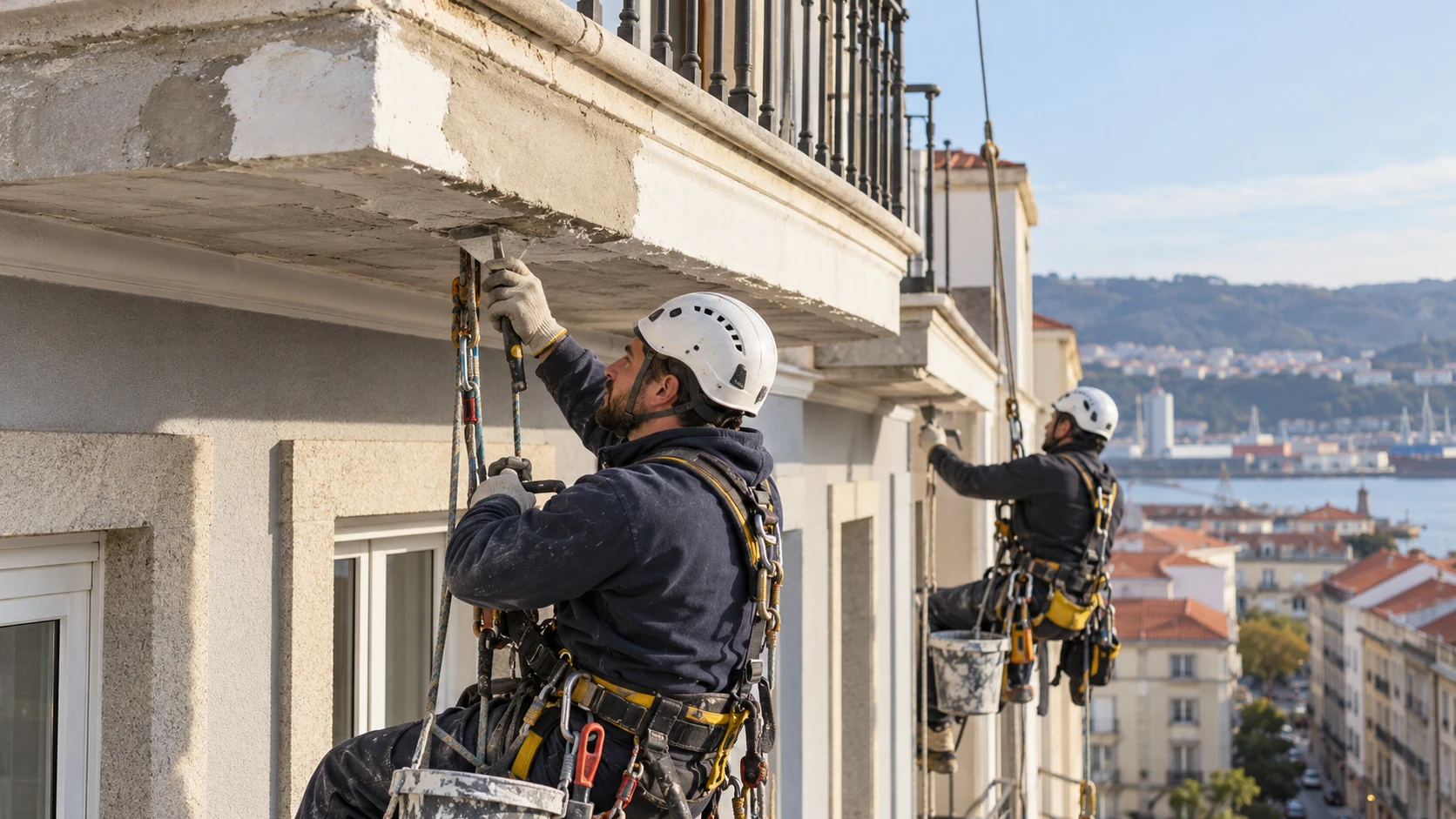 Reparación de cornisas y balcones en Avilés